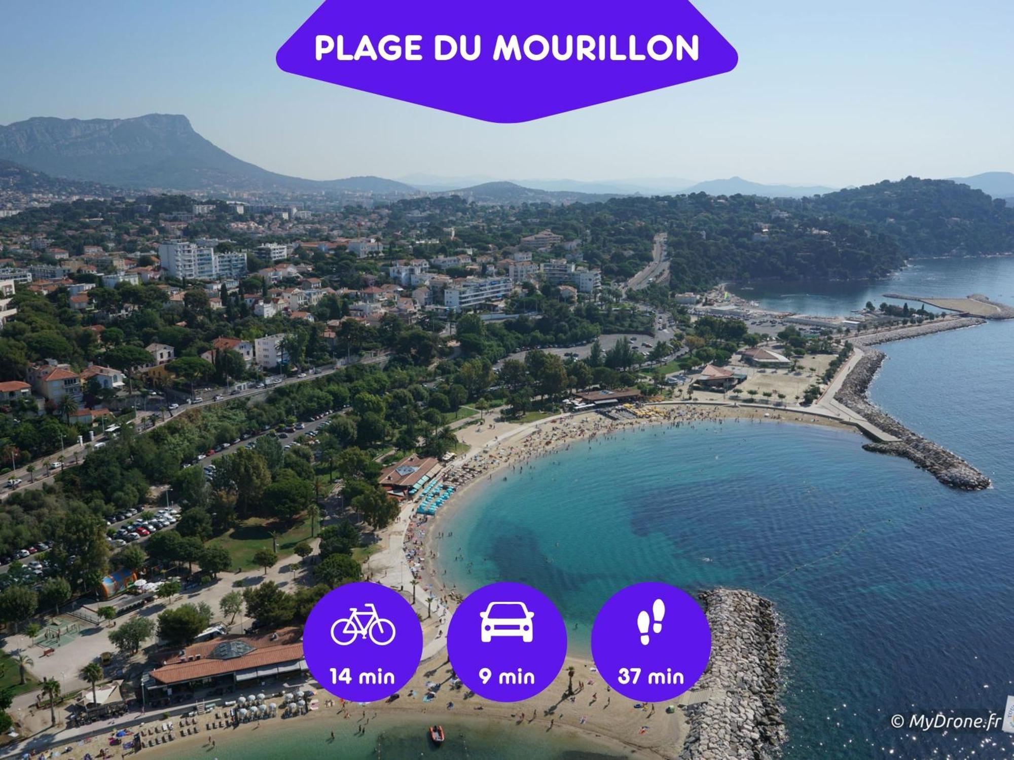 Bao Location - Ideal Pro & Groupe - Calme - Lumineux - Wifi - Terrasse - Jardin - Plage A 2Km - Proche Centre Ville, Gare, Commerces - Parking Prive Toulon Exterior foto